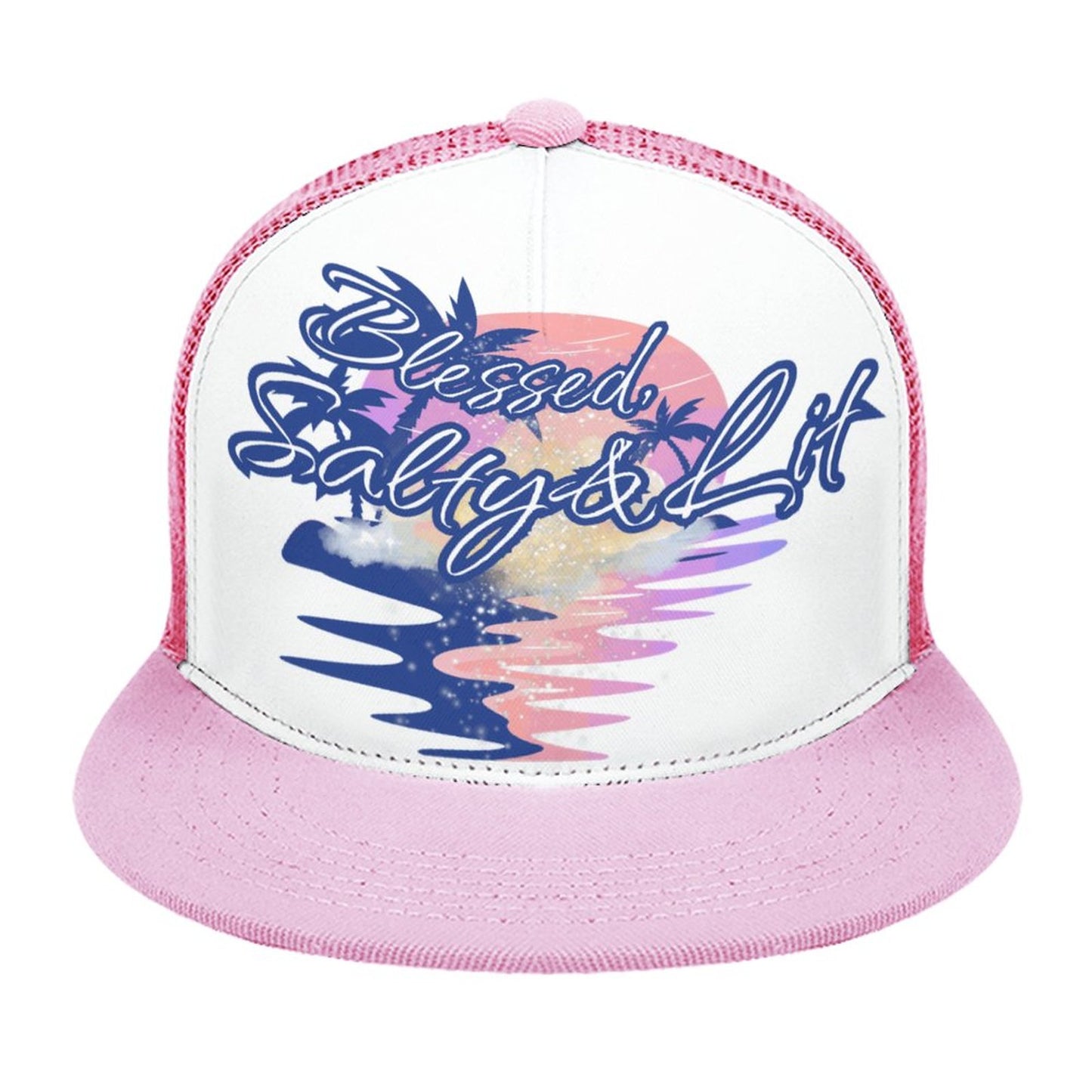 Salty & Lit (Matt. 5:13-14) - Flat Brim Trucker Hat