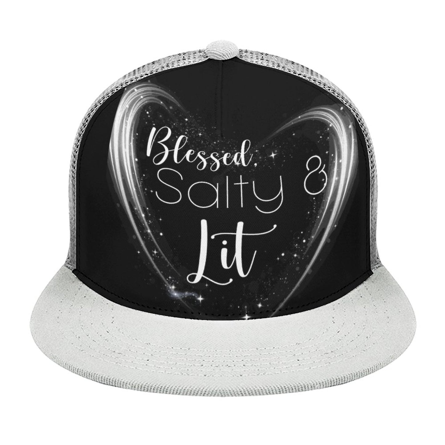 Salty & Lit (Matt. 5:13-14) - Flat Brim Trucker Hat