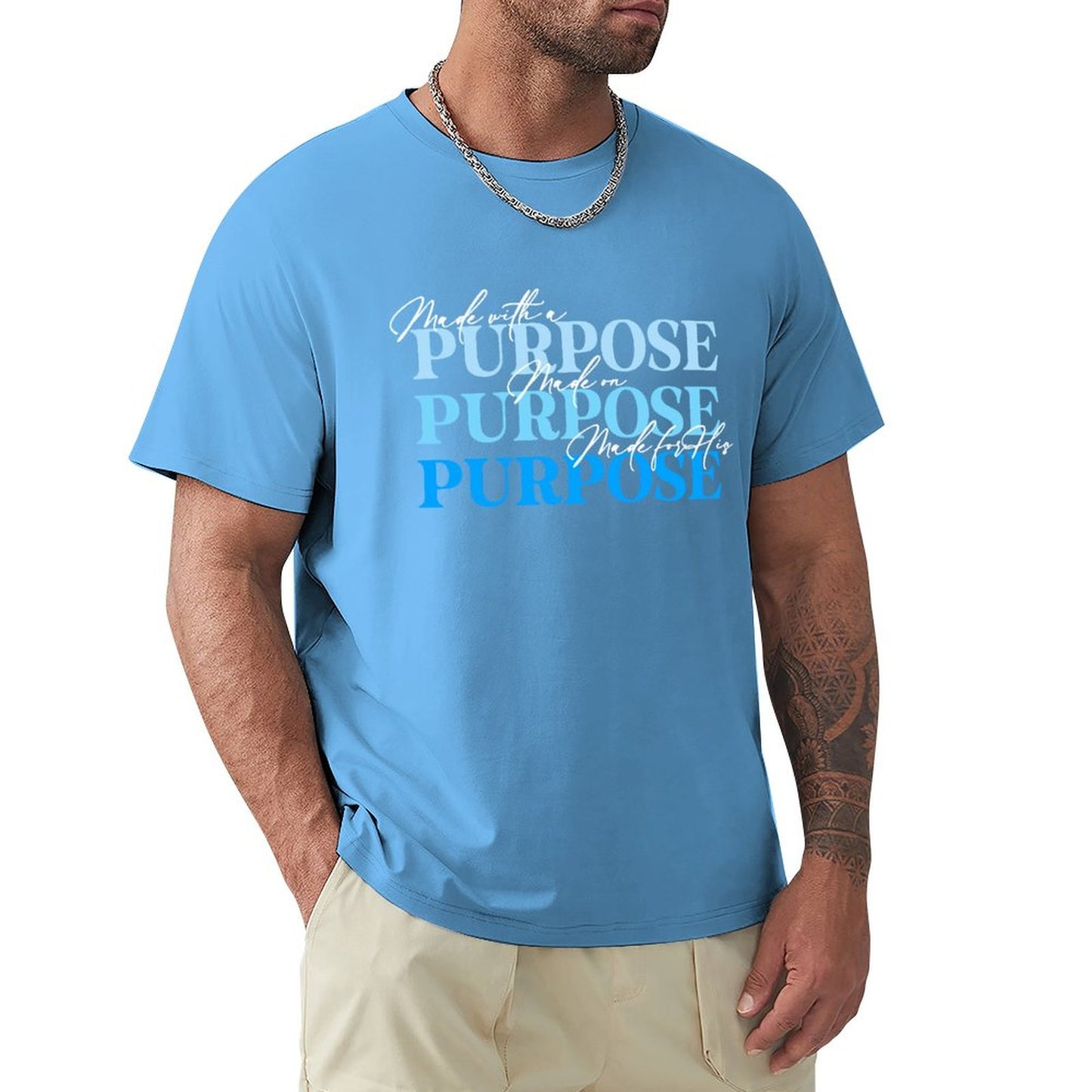 Minimalist on Purpose - Men's Cotton Tee Shirt