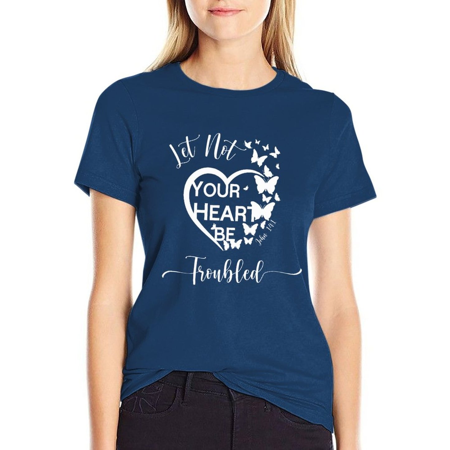 Heart Trouble - Women's 100% Cotton Tee