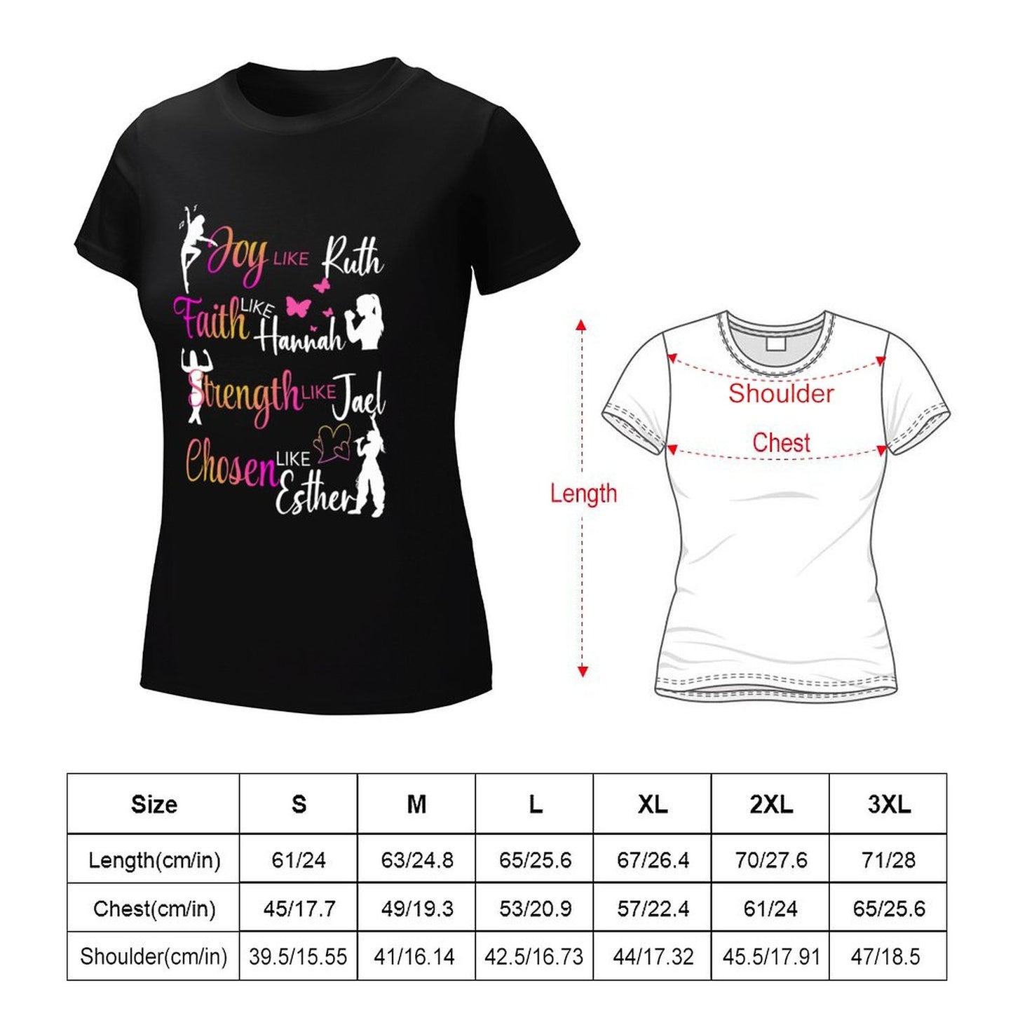 Chosen like Esther - Women's 100% Cotton Tee