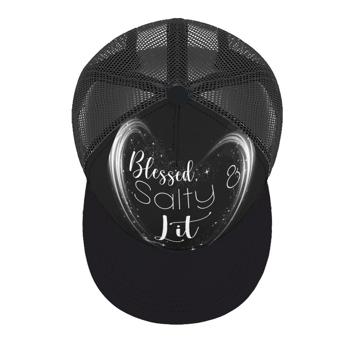 Salty & Lit (Matt. 5:13-14) - Flat Brim Trucker Hat