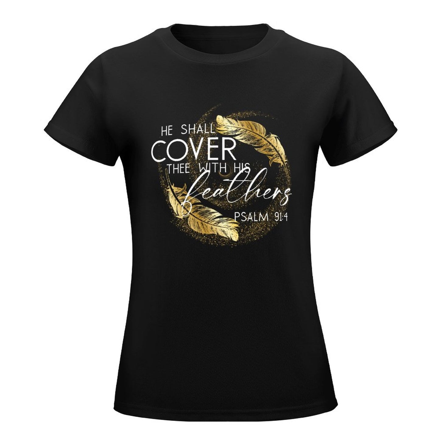 Covered in Feathers - Women's 100% Cotton Tee