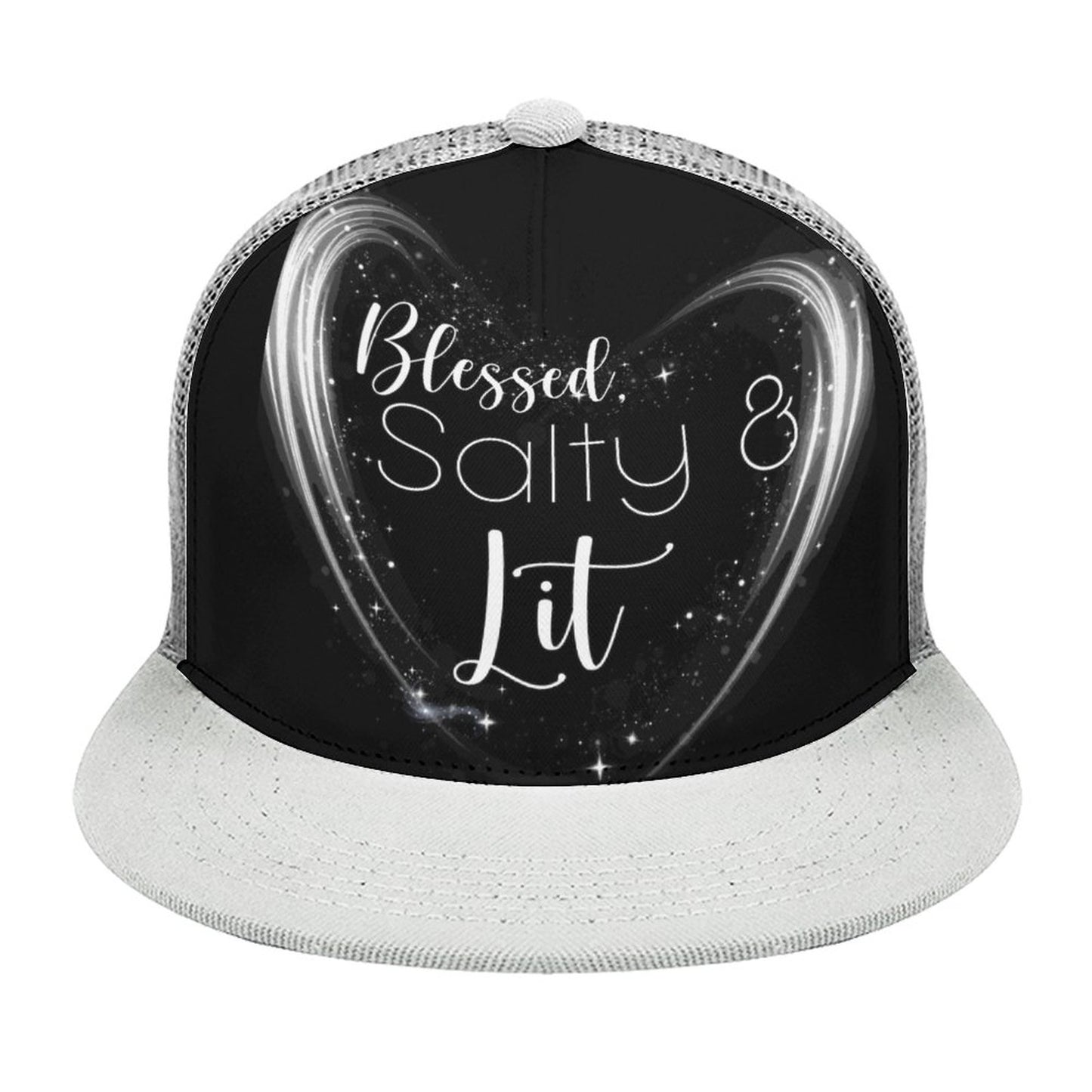 Salty & Lit (Matt. 5:13-14) - Flat Brim Trucker Hat