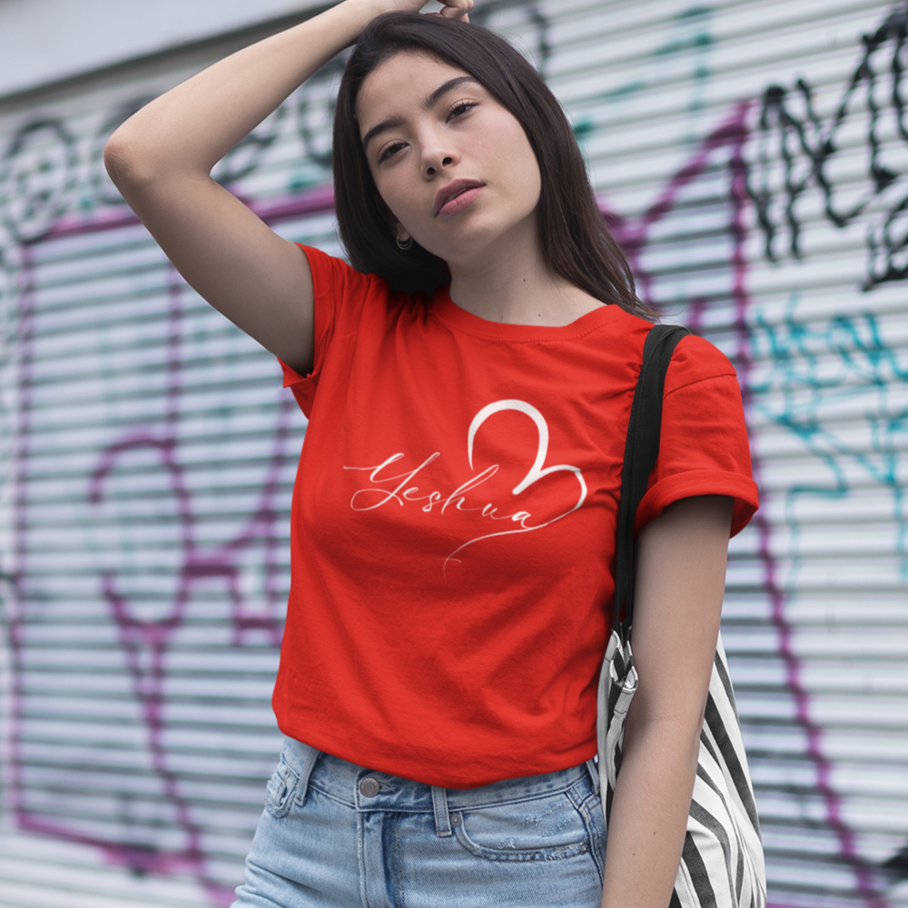 Minimalist, Yeshua - Women's 100% Cotton Tee
