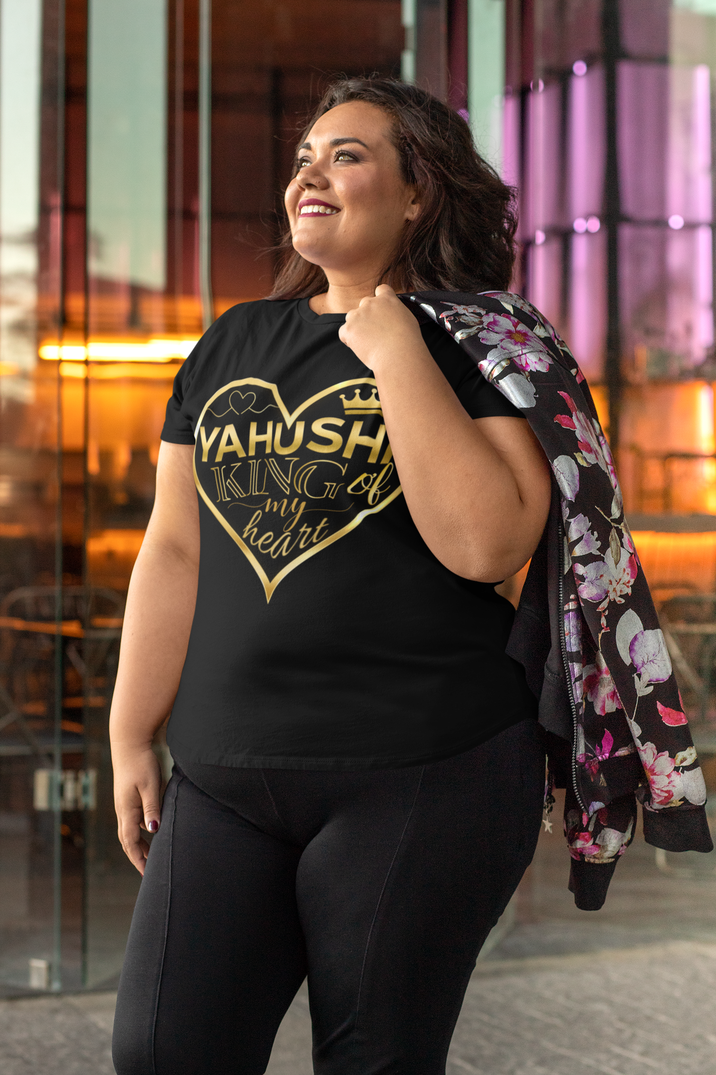 Yahusha, King of My <3 - Women's 100% Cotton Tee