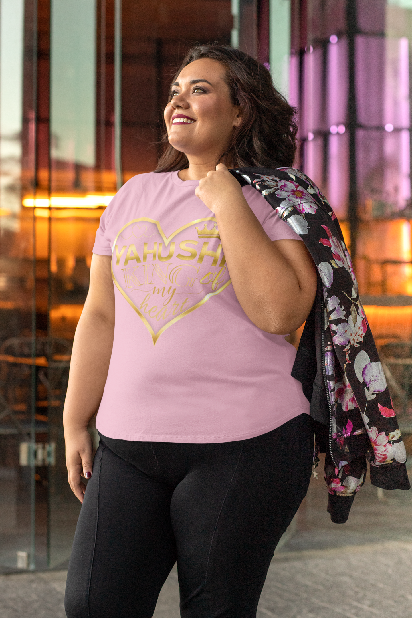 Yahusha, King of My <3 - Women's 100% Cotton Tee
