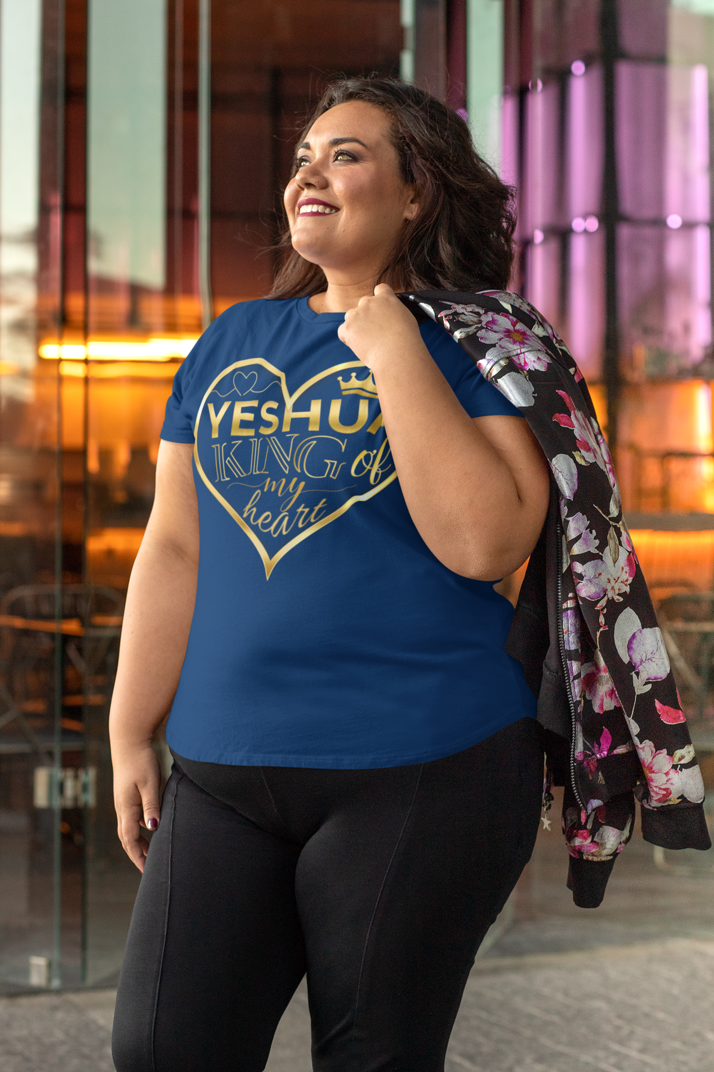 YESHUA, King of My <3 - Women's 100% Cotton Tee