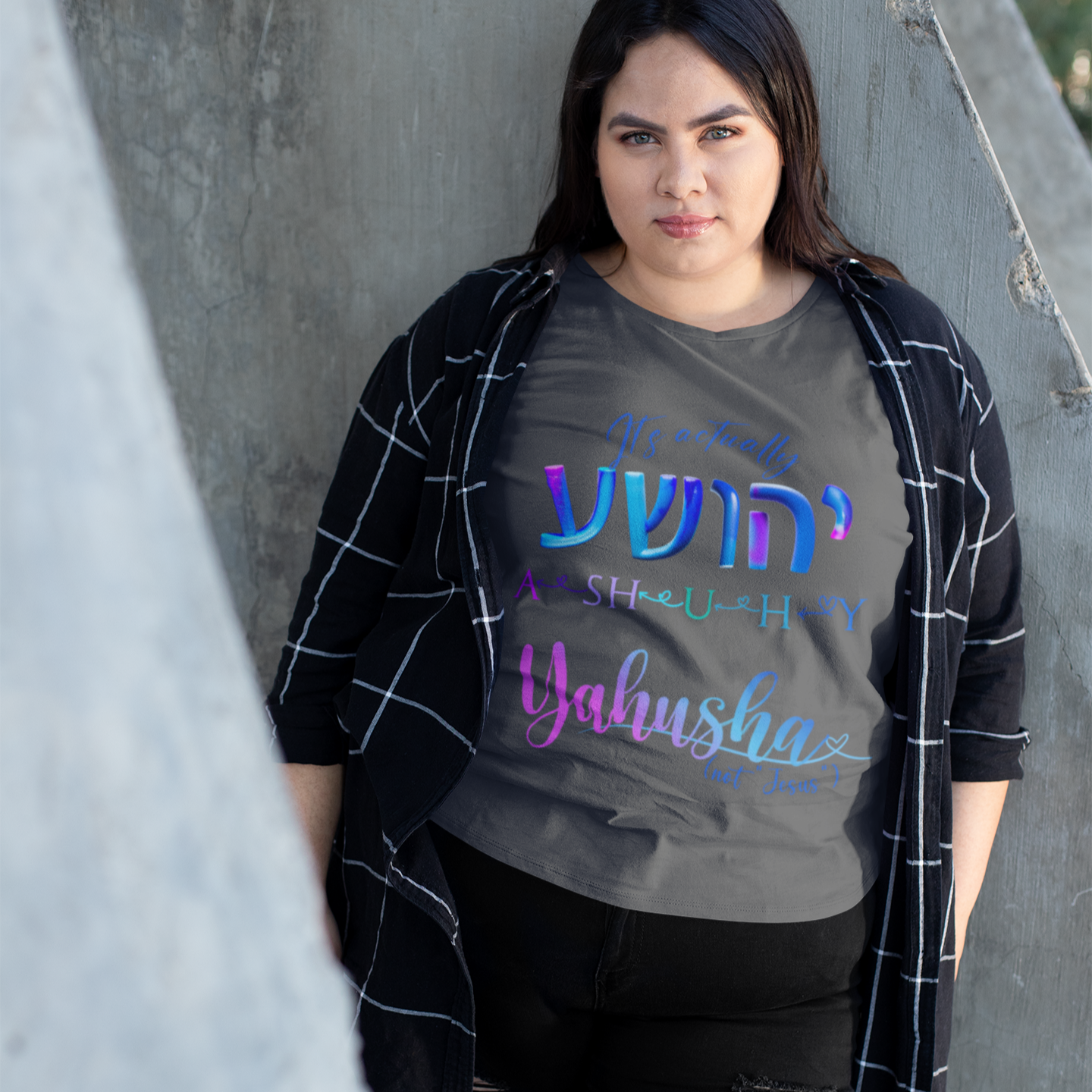 Actually Yahusha - Women's 100% Cotton Tee