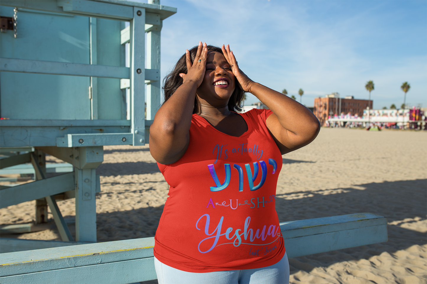 Actually YESHUA - Women's 100% Cotton Tee
