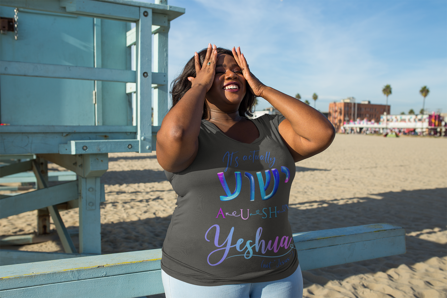Actually YESHUA - Women's 100% Cotton Tee