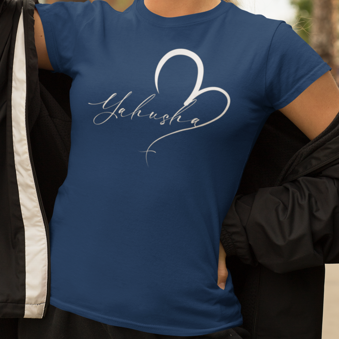 Minimalist, Yahusha - Women's 100% Cotton Tee