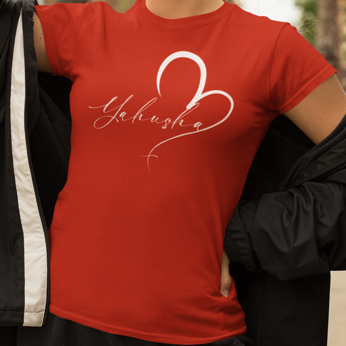 Minimalist, Yahusha - Women's 100% Cotton Tee