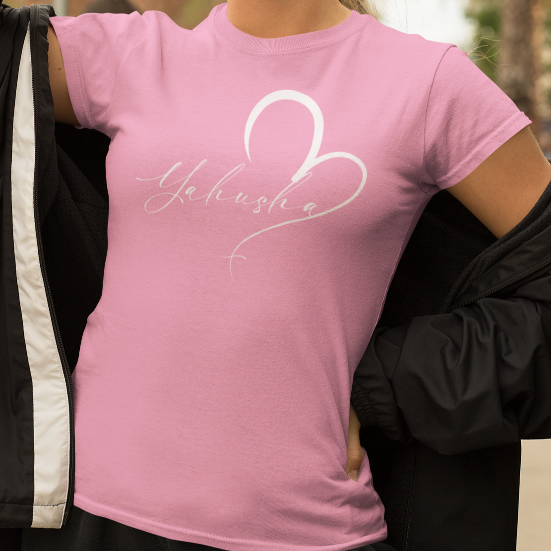 Minimalist, Yahusha - Women's 100% Cotton Tee