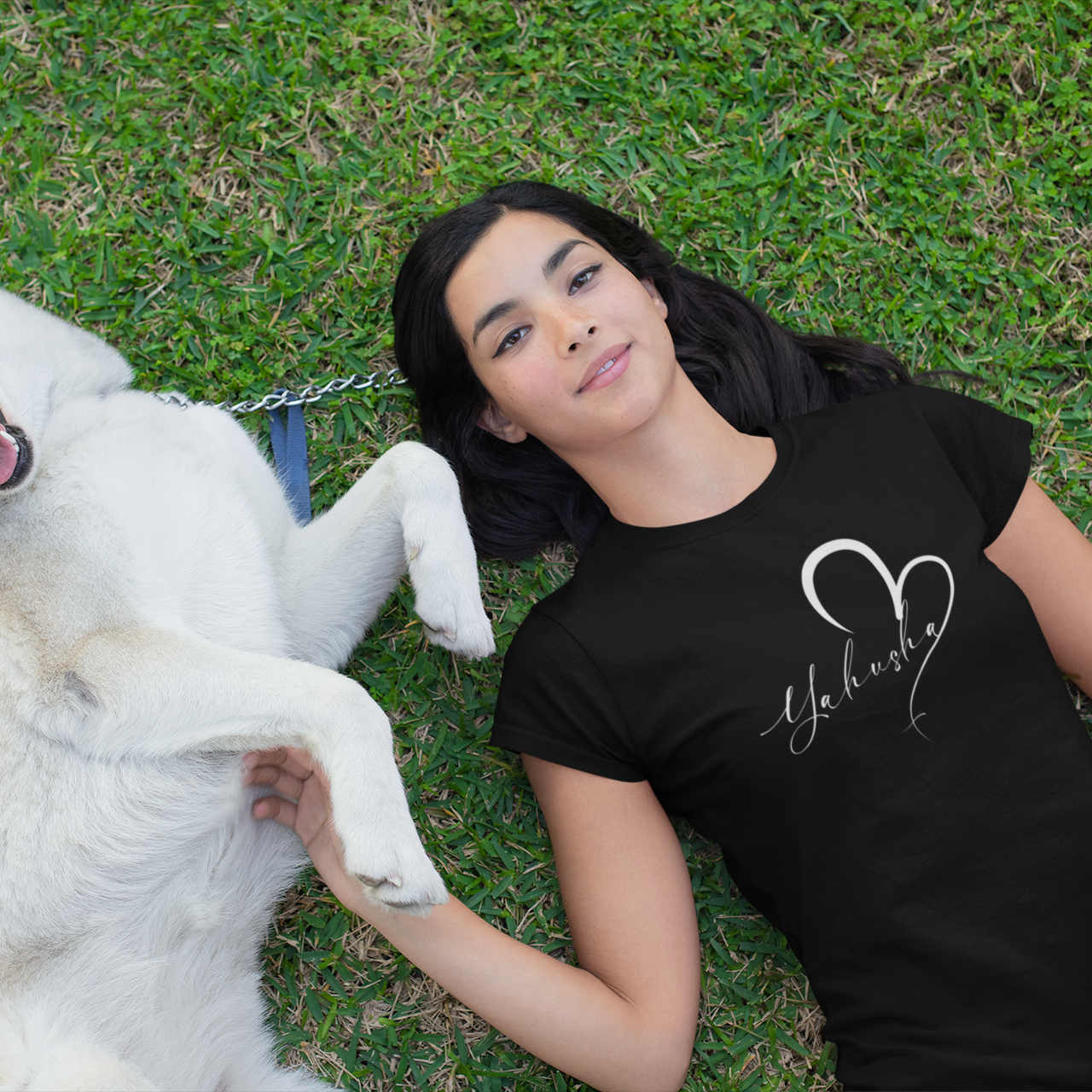 Minimalist, Yahusha - Women's 100% Cotton Tee