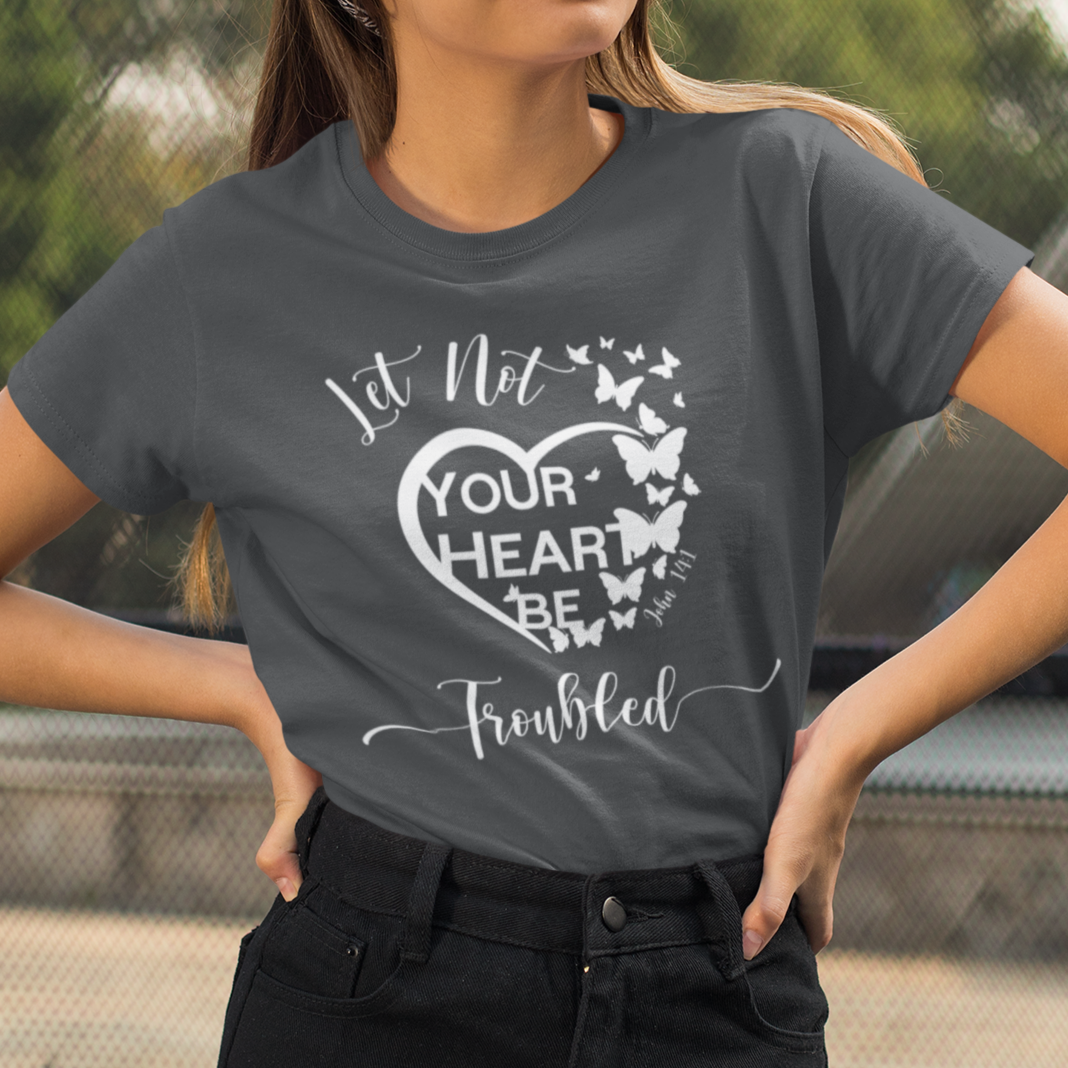Heart Trouble - Women's 100% Cotton Tee