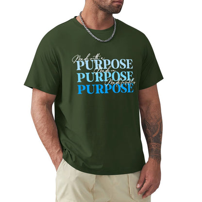 Minimalist on Purpose - Men's Cotton Tee Shirt