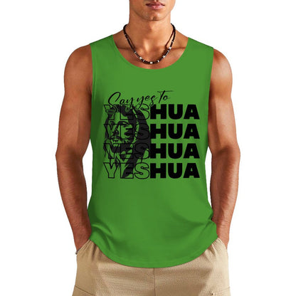Say Yeshua - Men's Cotton Tank Top