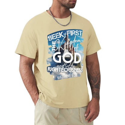 Kingdom of God - Men's Cotton Tee Shirt
