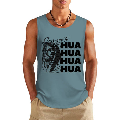 Say Yeshua - Men's Cotton Tank Top