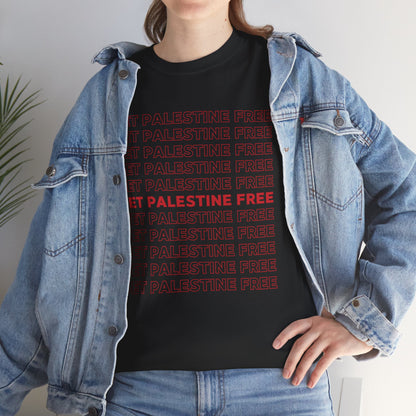 Set Palestine Free - Unisex Cotton Tee