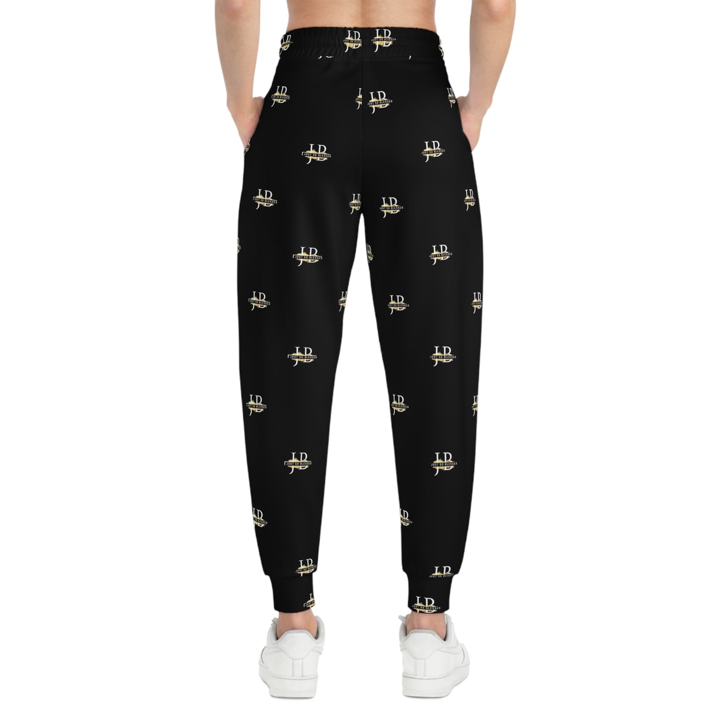 Just So Blessed (Black) - Athletic Joggers