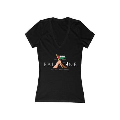 Till It's Backwards - Women's Deep V-Neck Tee