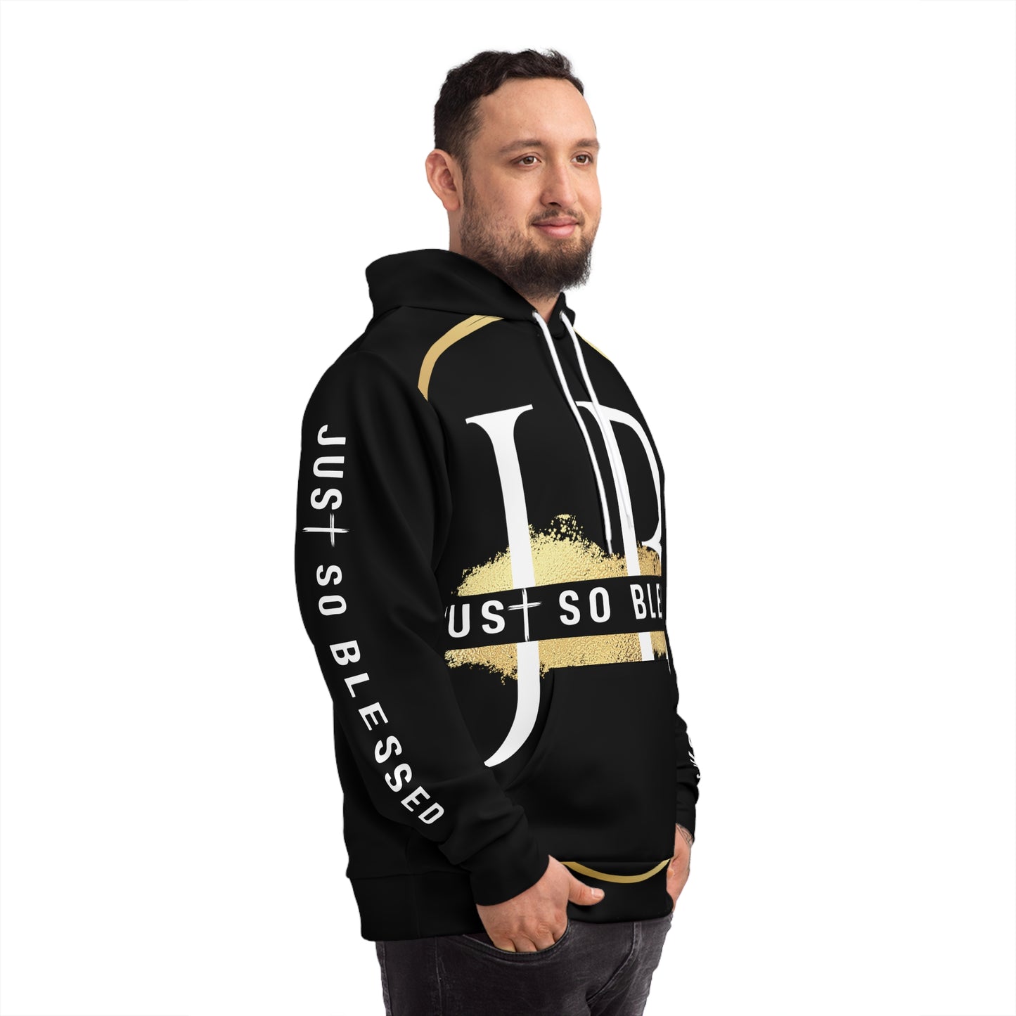 Just So Blessed Fashion Hoodie - AOP