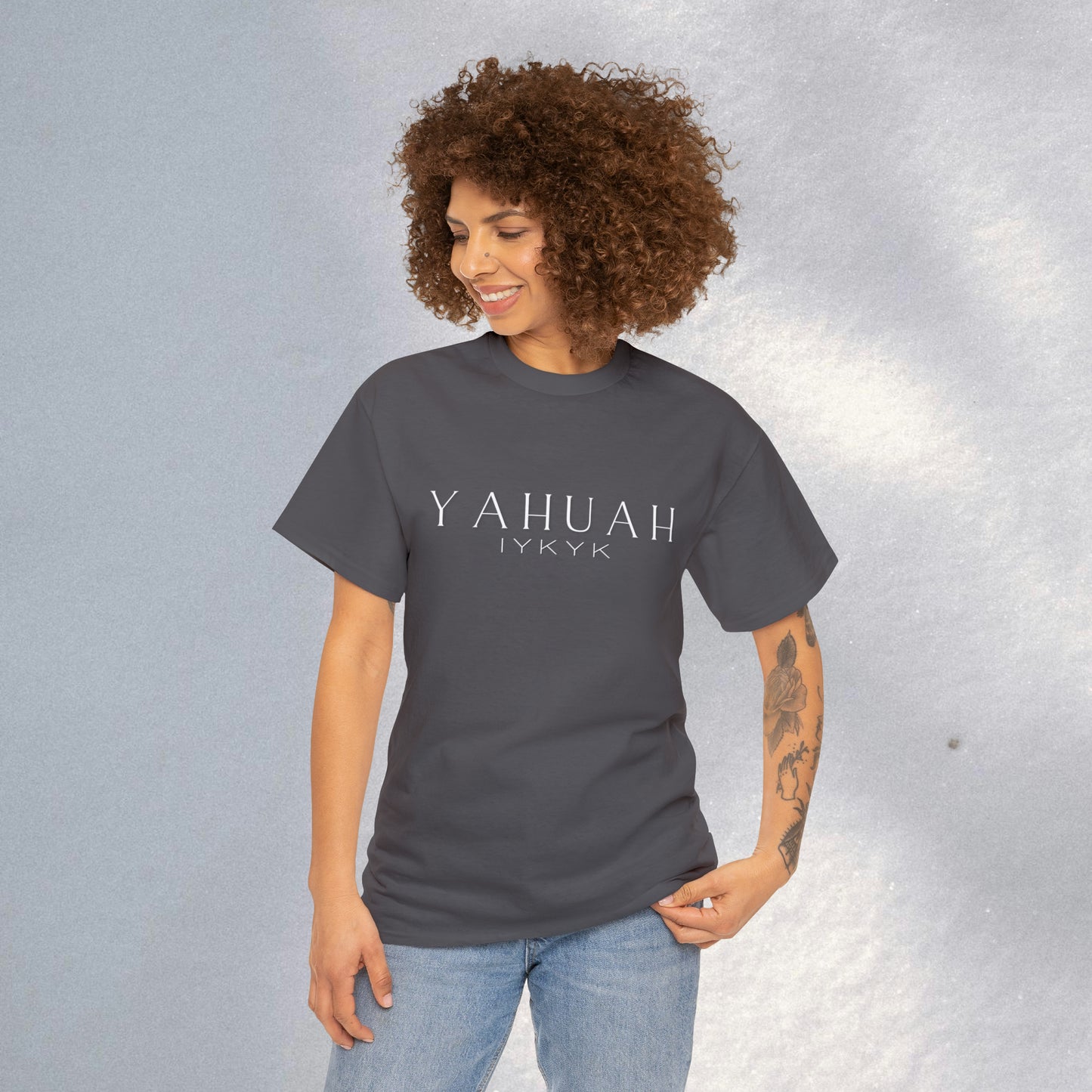 YAHUAH - Heavy Cotton Tee (Unisex)