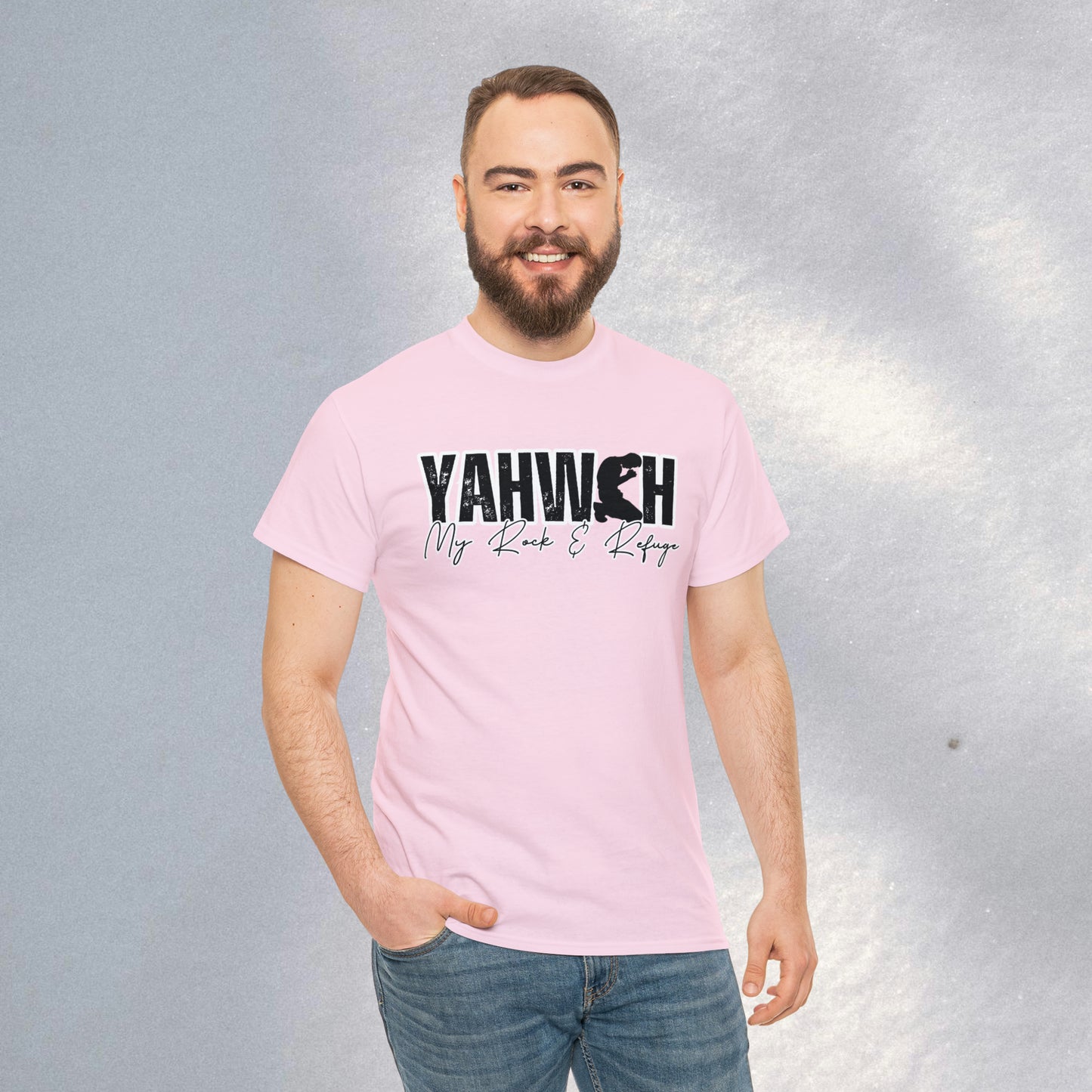 YHWH - Heavy Cotton Tee (Unisex)