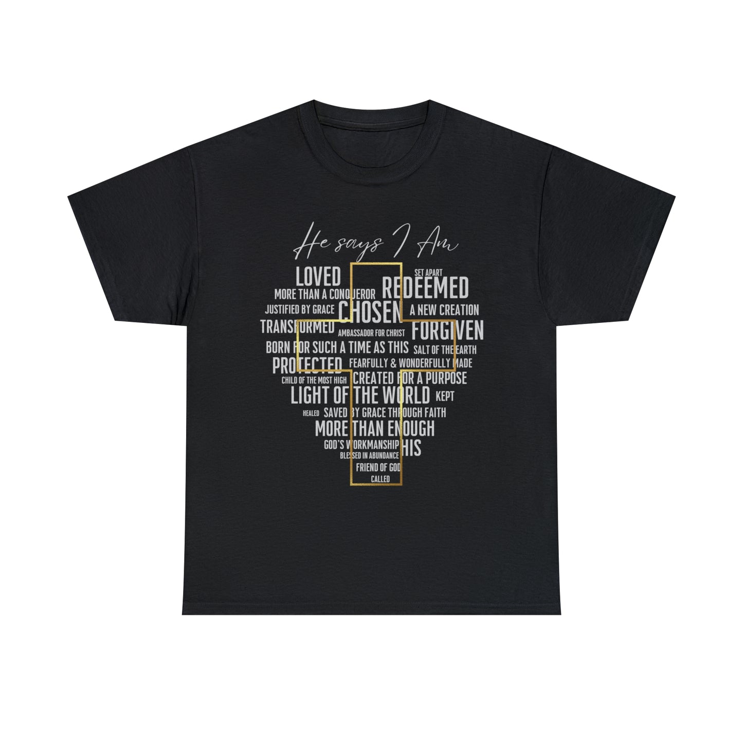 Loved, Chosen, His - Heavy Cotton Tee (Unisex)