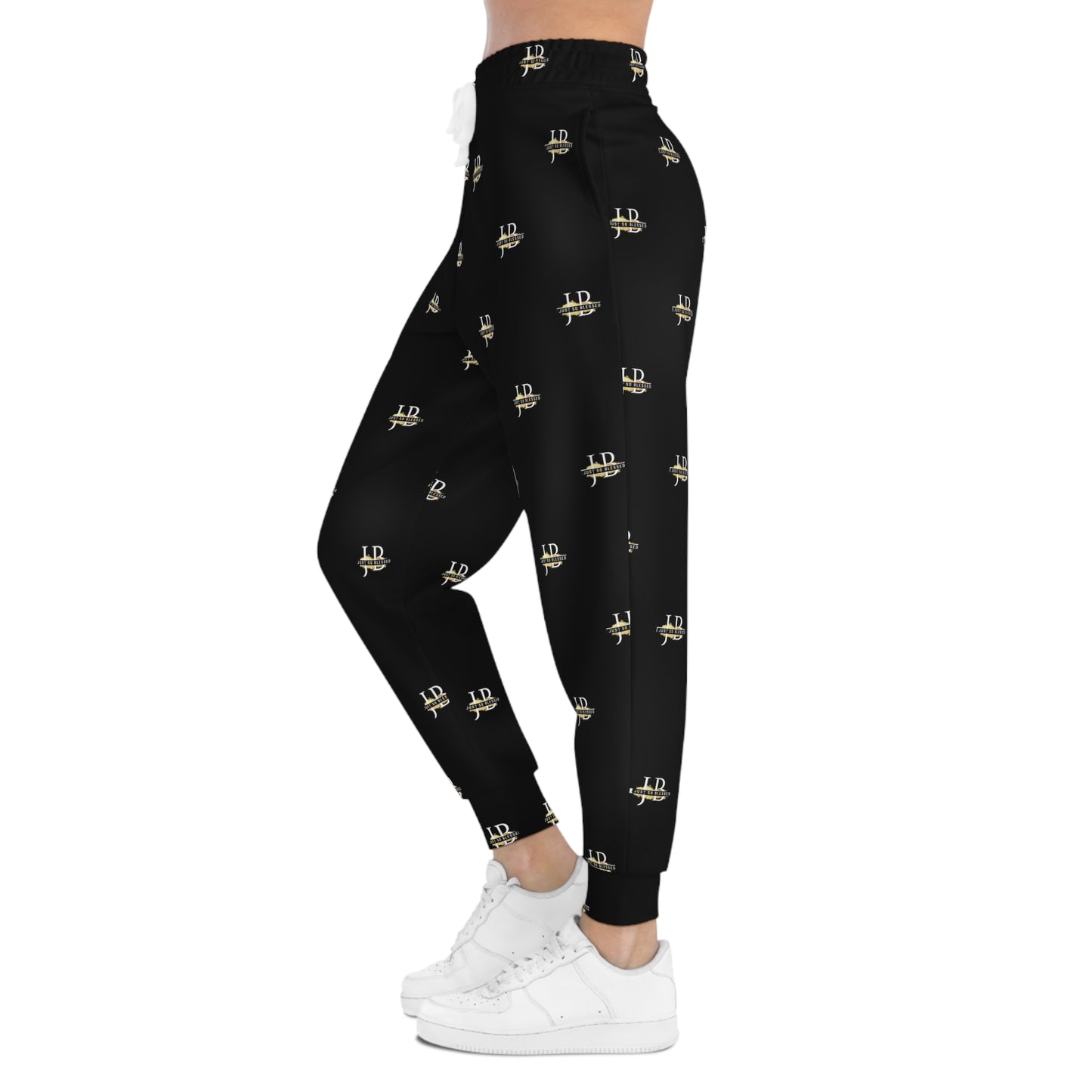 Just So Blessed (Black) - Athletic Joggers