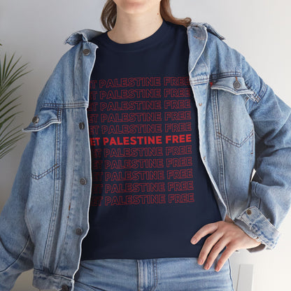 Set Palestine Free - Unisex Cotton Tee