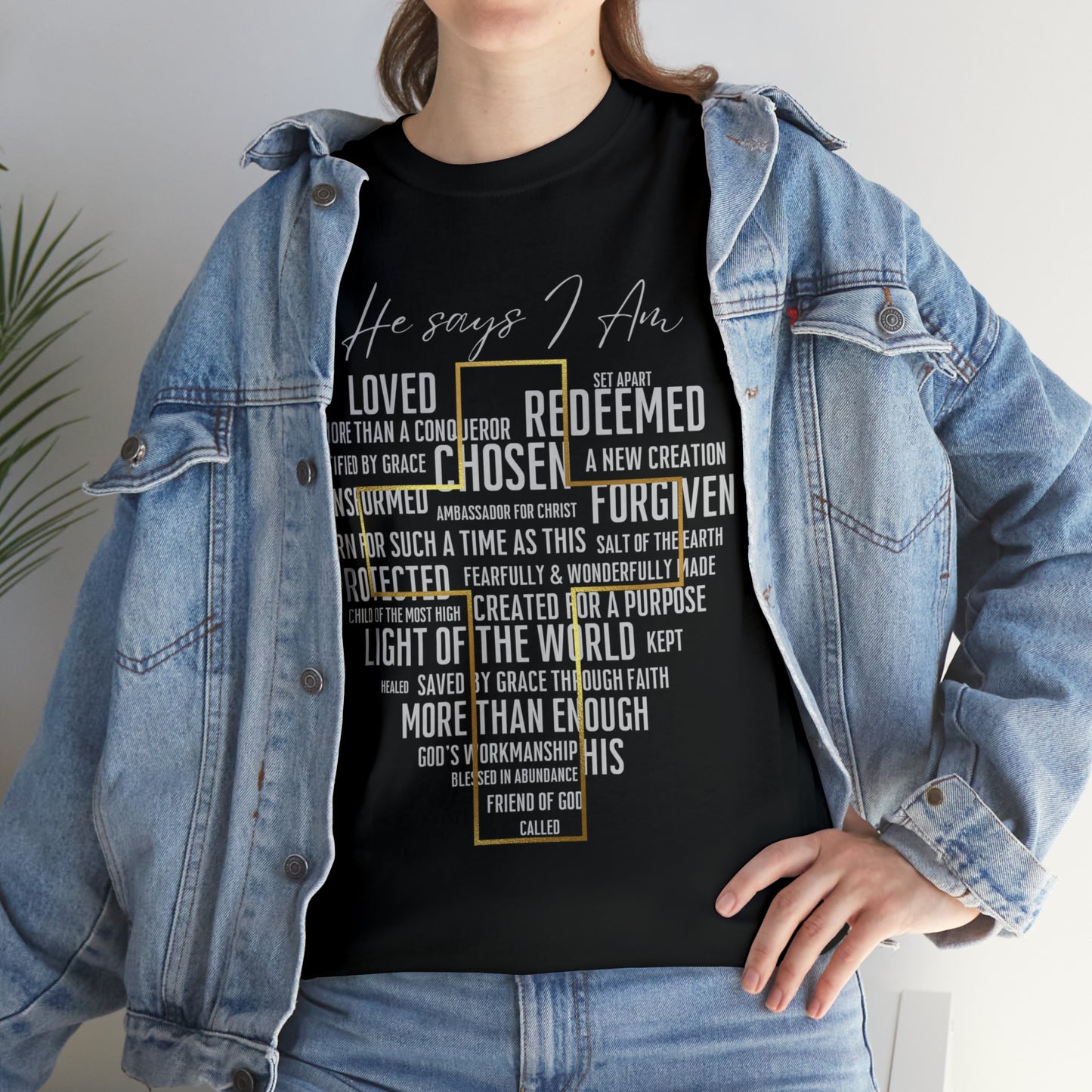 Loved, Chosen, His - Heavy Cotton Tee (Unisex)