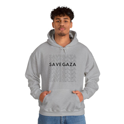 Save Gaza - Unisex Hooded Sweatshirt