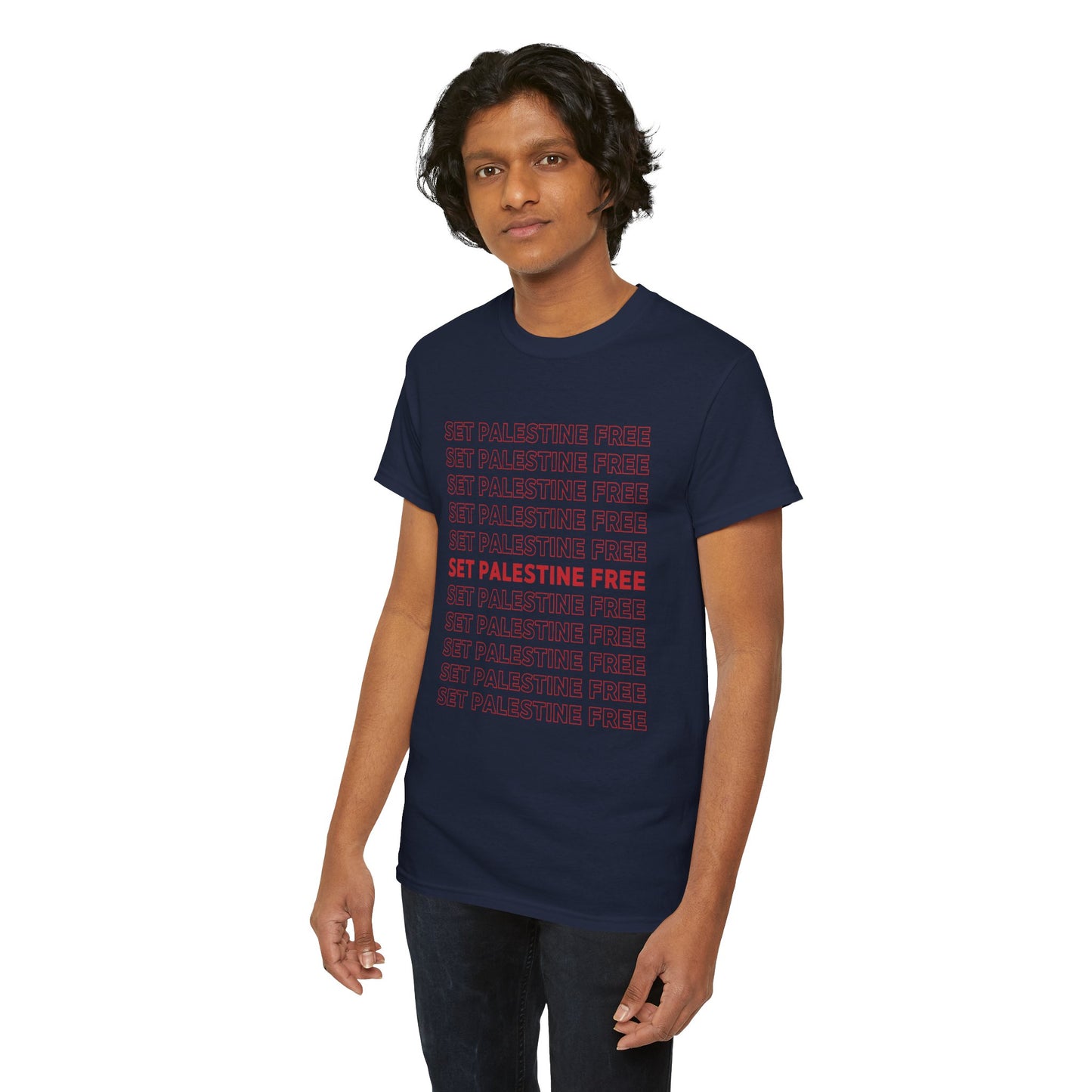 Set Palestine Free - Unisex Cotton Tee