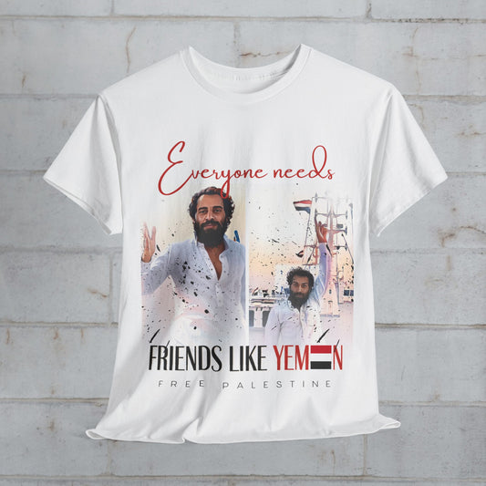 Friends Like Yemen - Unisex Cotton Tee