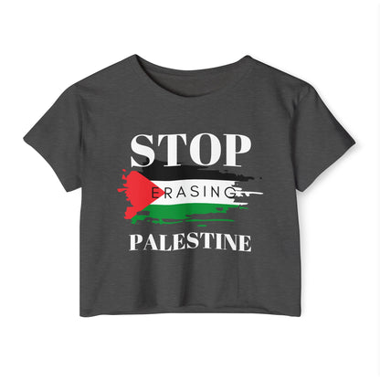 Erasing - Women's Festival Crop Top