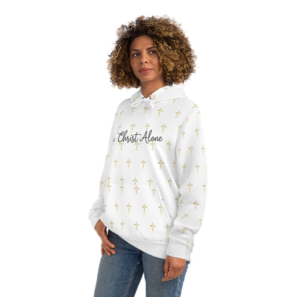 In Christ Alone (White) - Fashion Hoodie