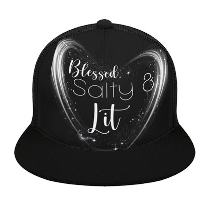 Salty & Lit (Matt. 5:13-14) - Flat Brim Trucker Hat