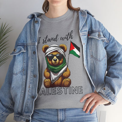 Teddy Palestine - Unisex Cotton Tee