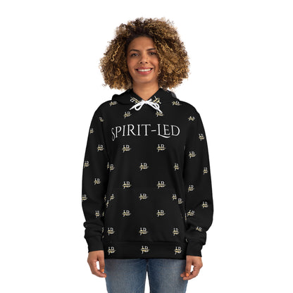 Spirit-Led (Black) - Fashion Hoodie