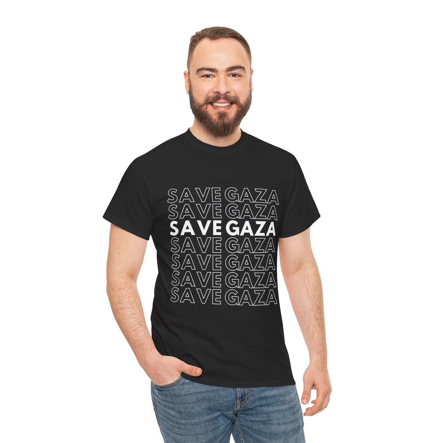 Save Gaza - Unisex Cotton Tee