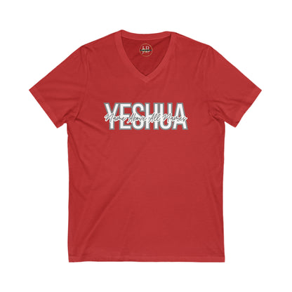 Yeshua - Jersey V-Neck Tee (Unisex)