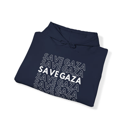 Save Gaza - Unisex Hooded Sweatshirt