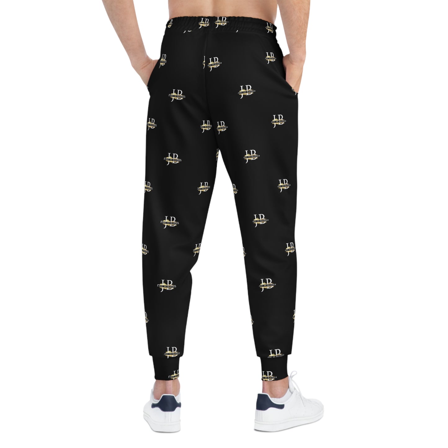 Just So Blessed (Black) - Athletic Joggers