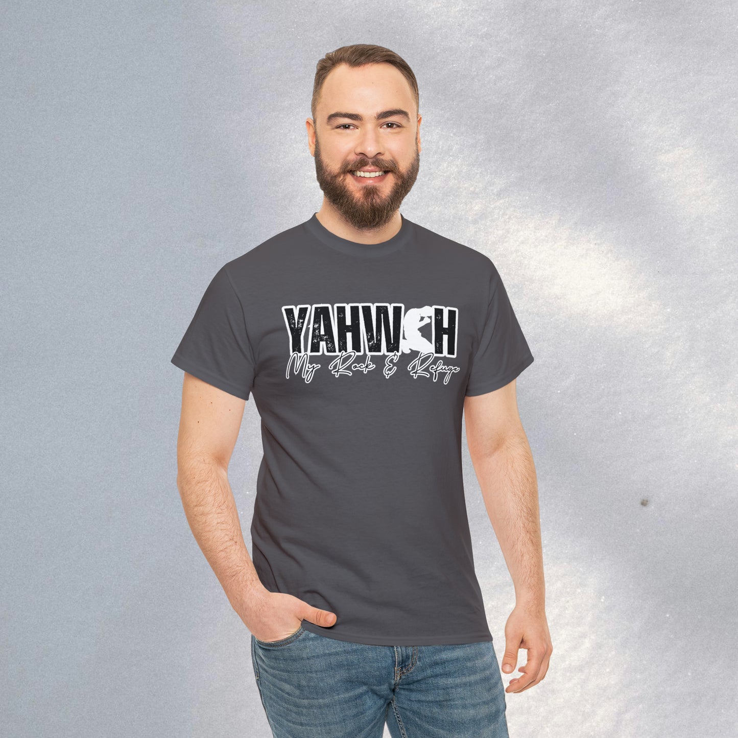 YHWH - Heavy Cotton Tee (Unisex)