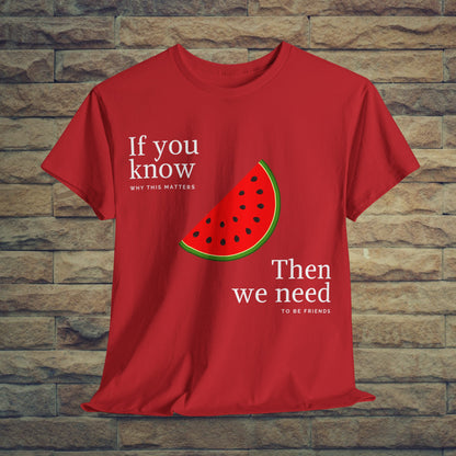 Friend Finder - Unisex Cotton Tee