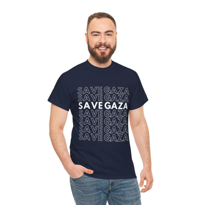 Save Gaza - Unisex Cotton Tee
