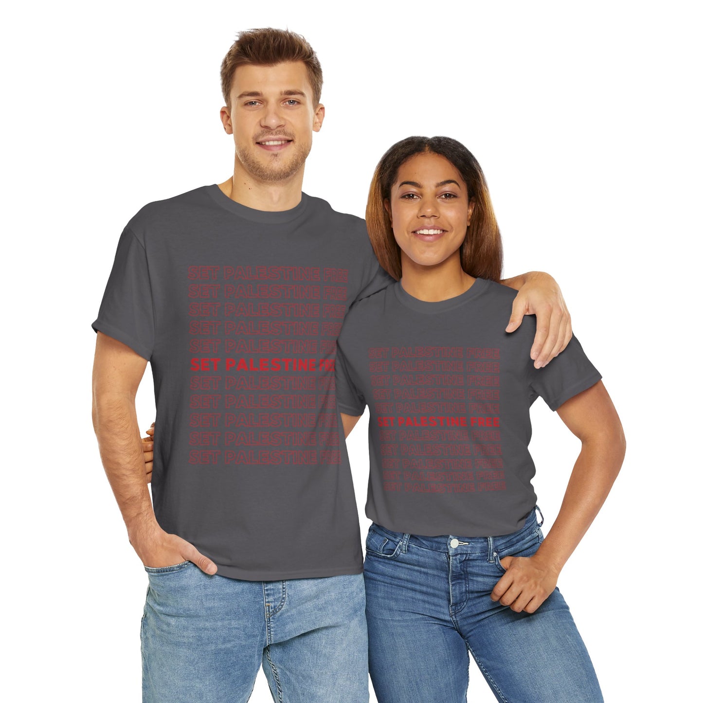 Set Palestine Free - Unisex Cotton Tee